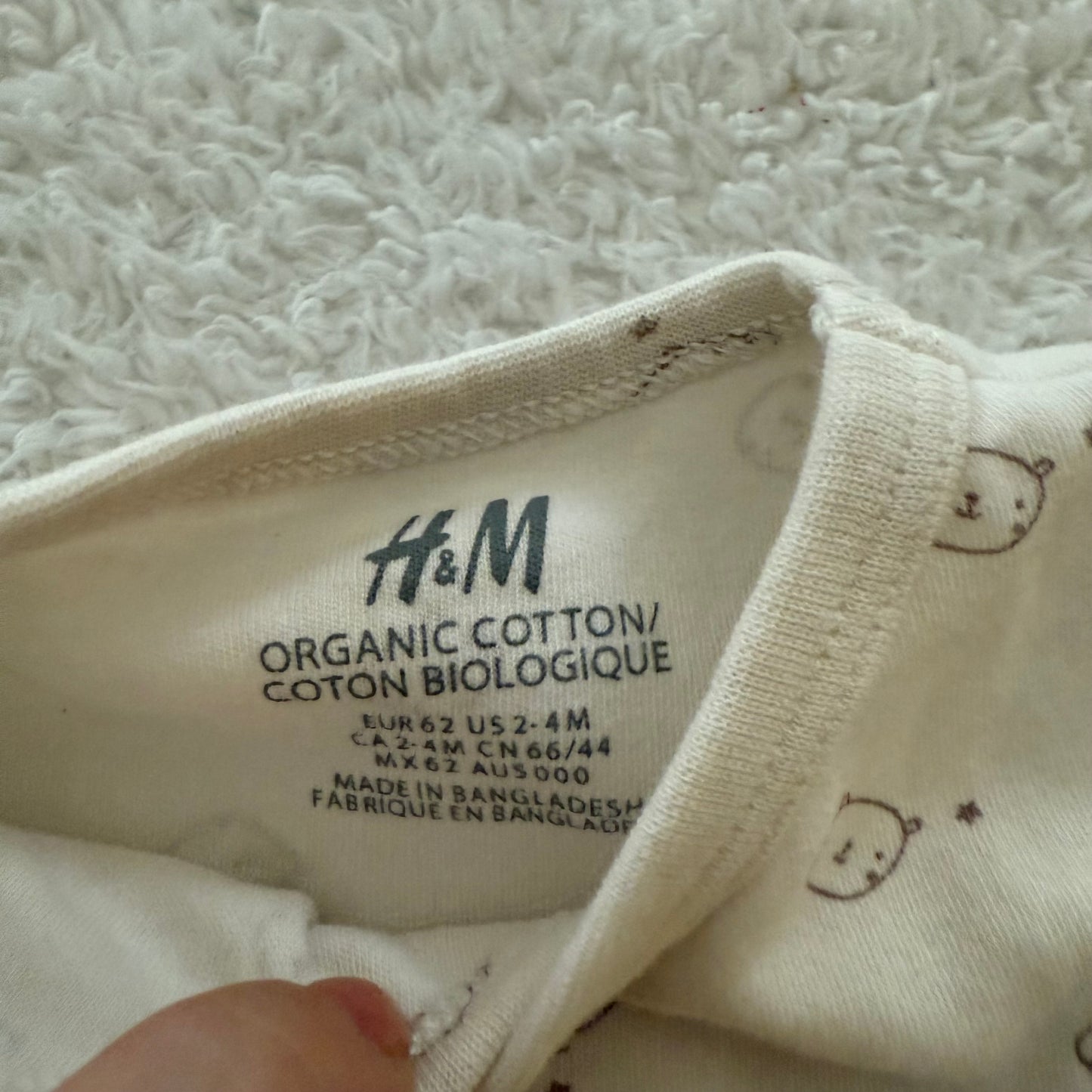 3m Preloved H&M Onesie
