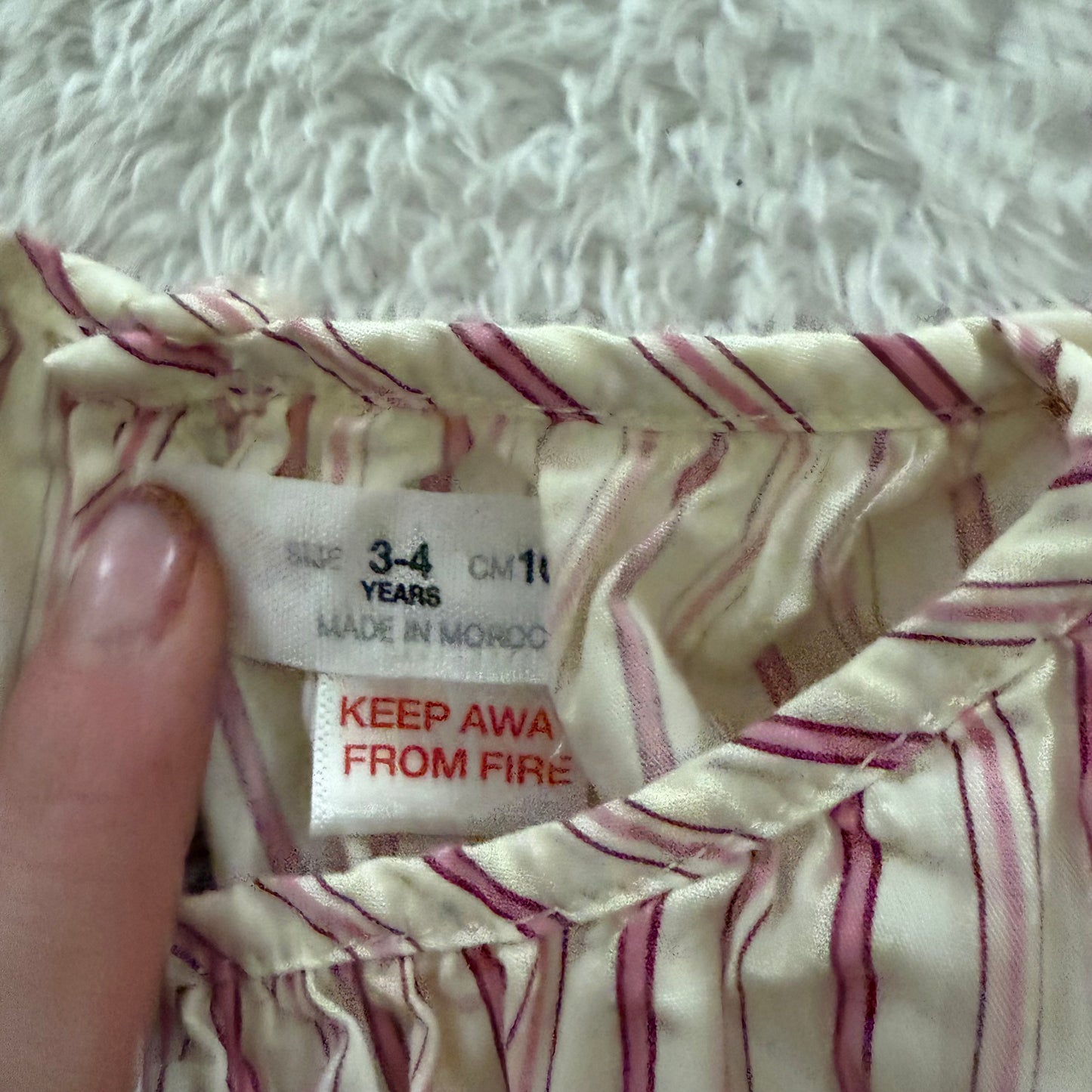 3/4 Preloved Zara Top