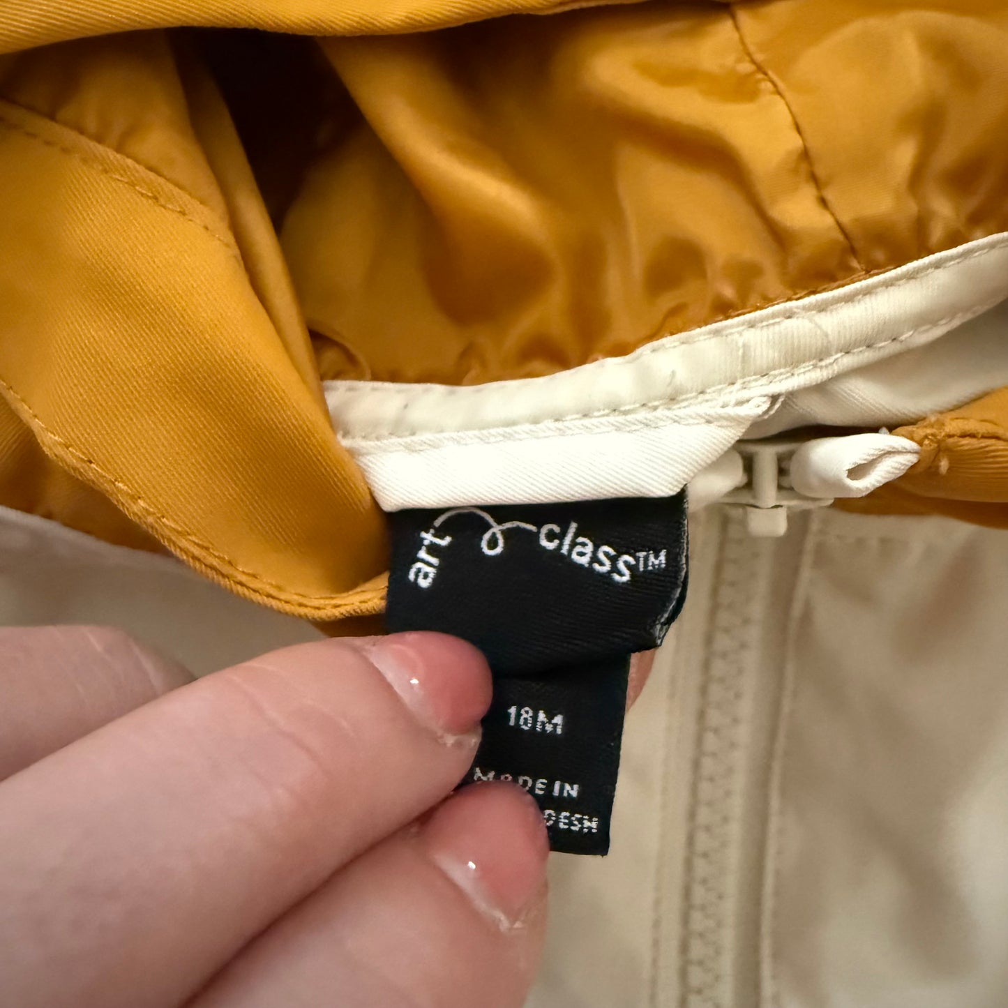 18m Preloved Art Class Windbreaker