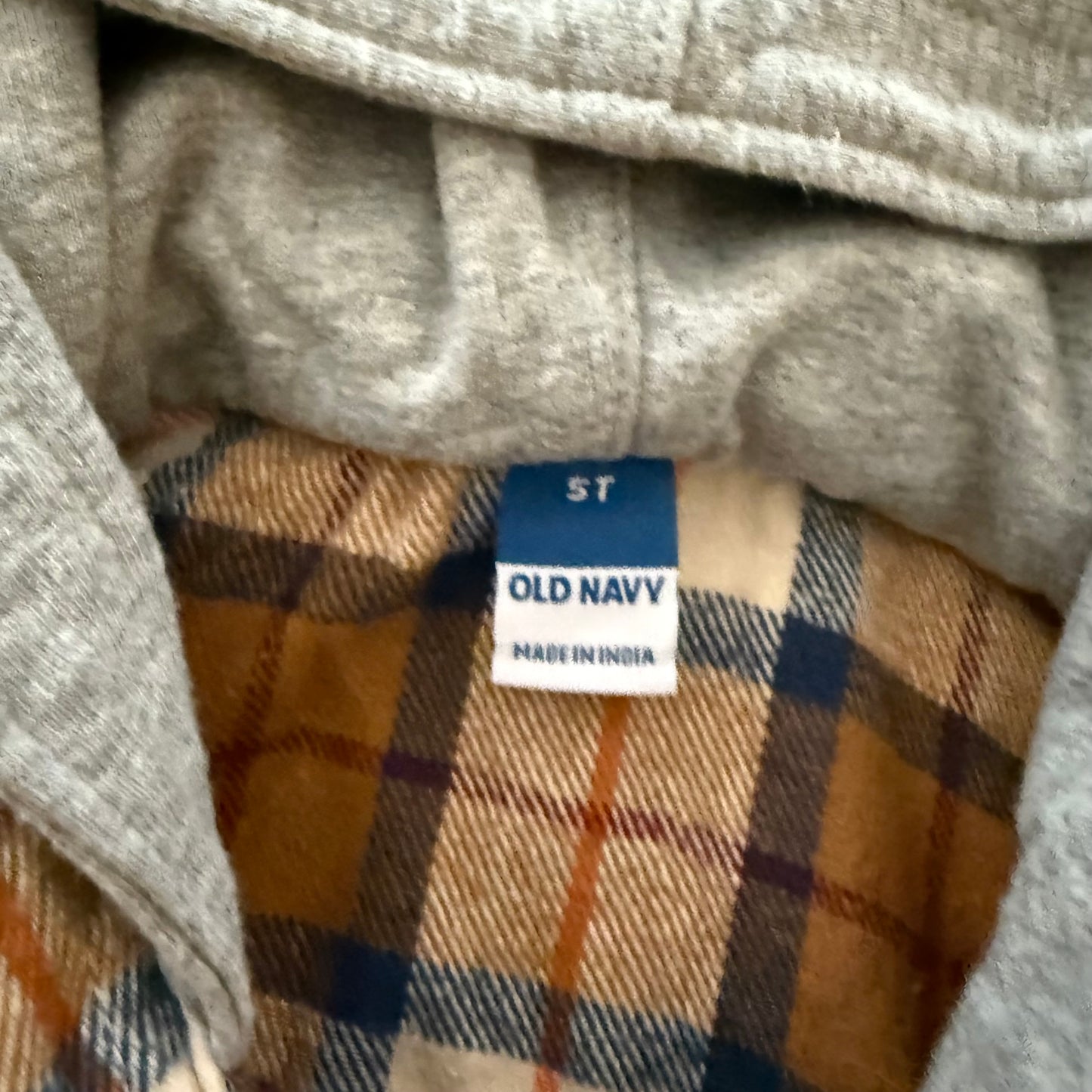 5t Preloved Hooded Flannel