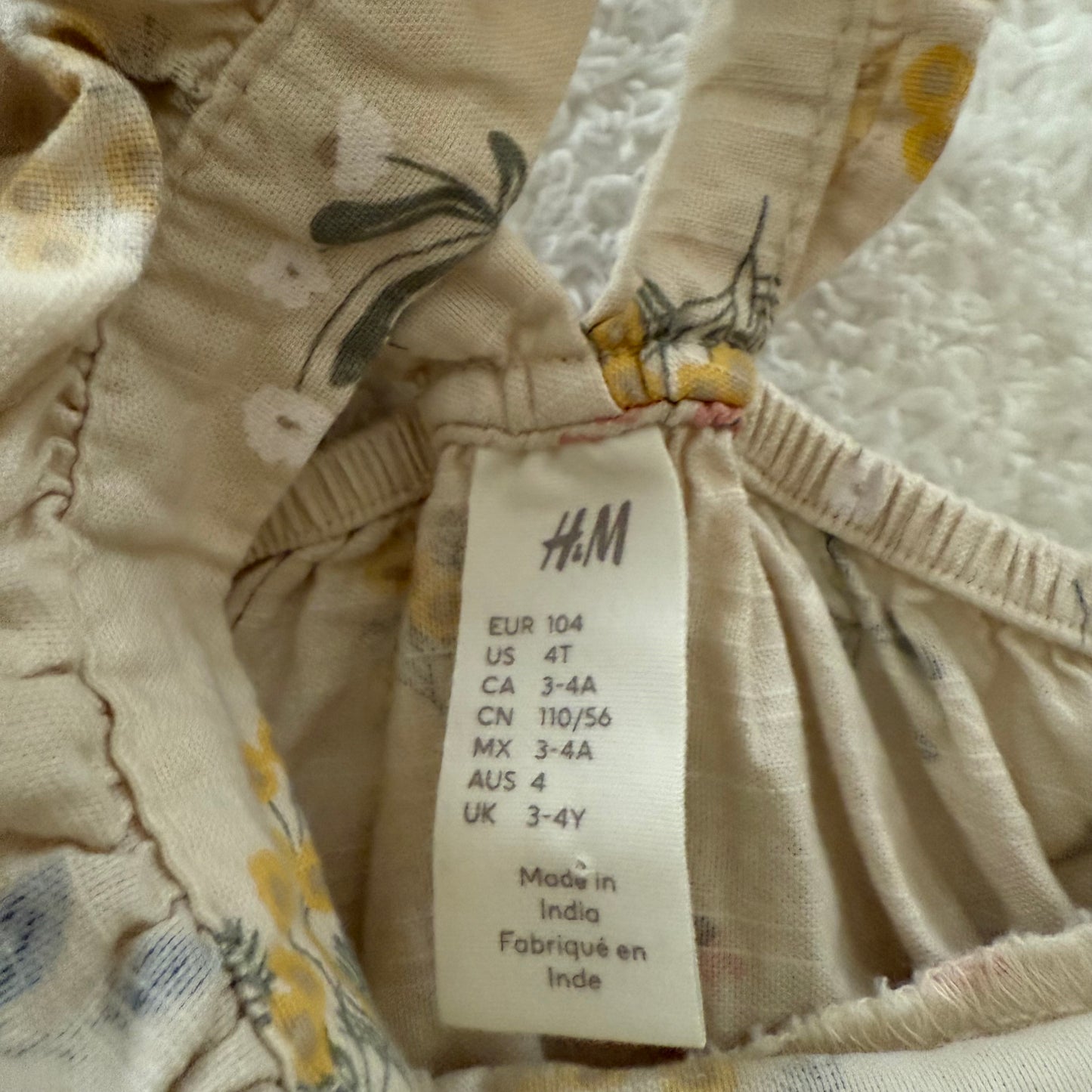 4t Preloved H&M Dress