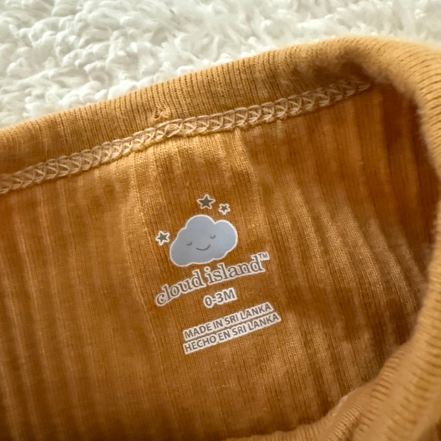 0-3m Preloved Ribbed Set