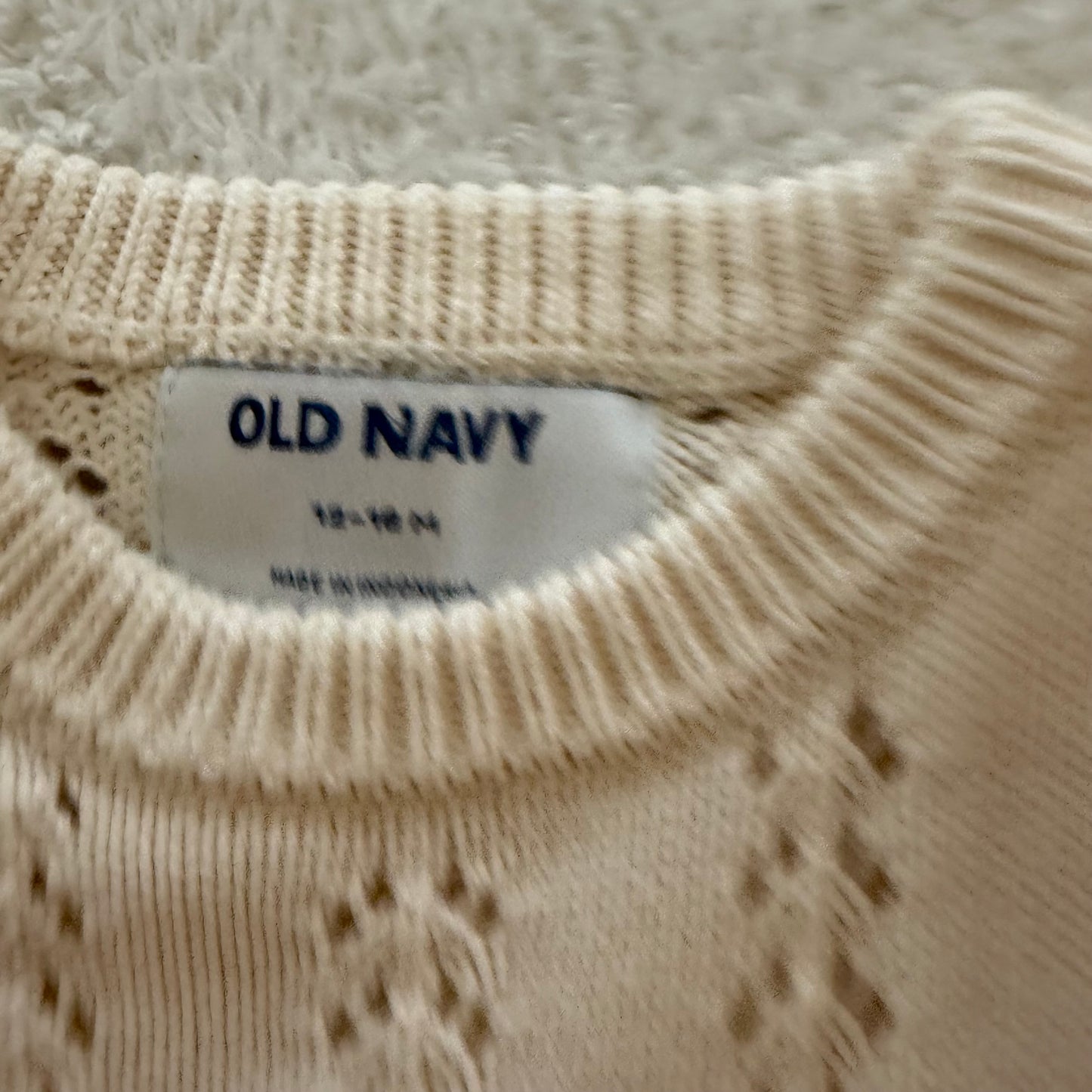 12-18m Preloved Knit Romper