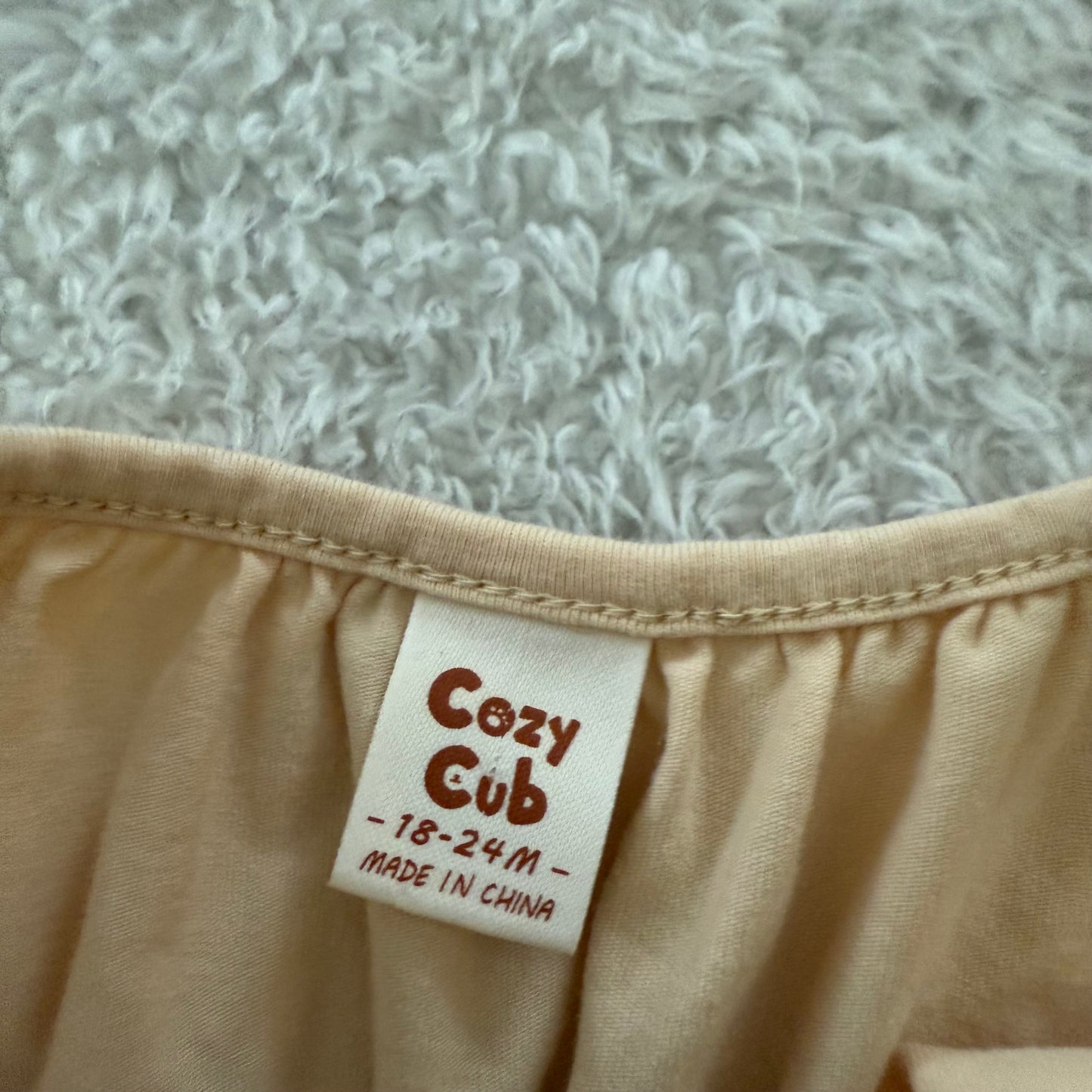 18-24m Preloved Neutral Dress