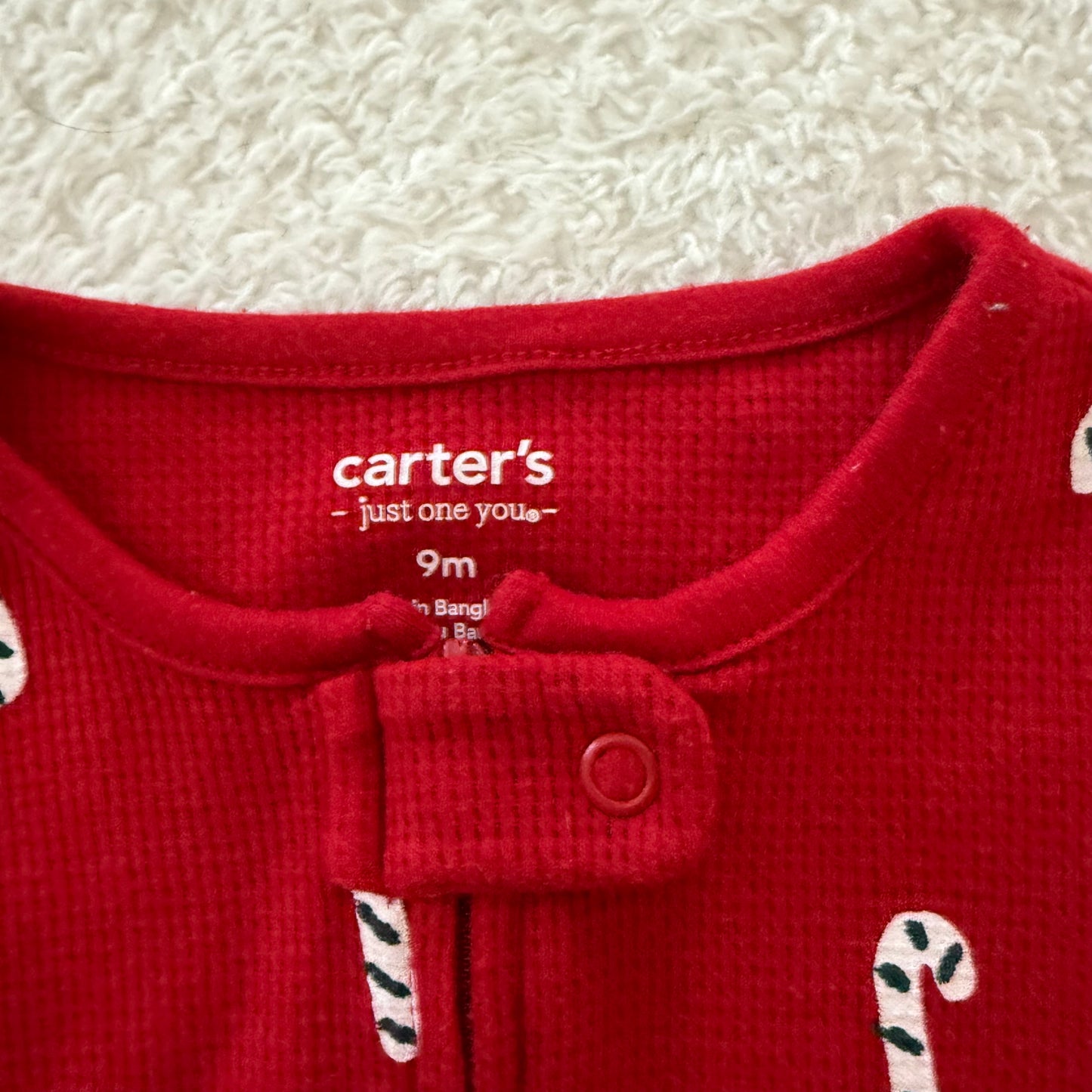 9m Preloved Candy Cane Footie