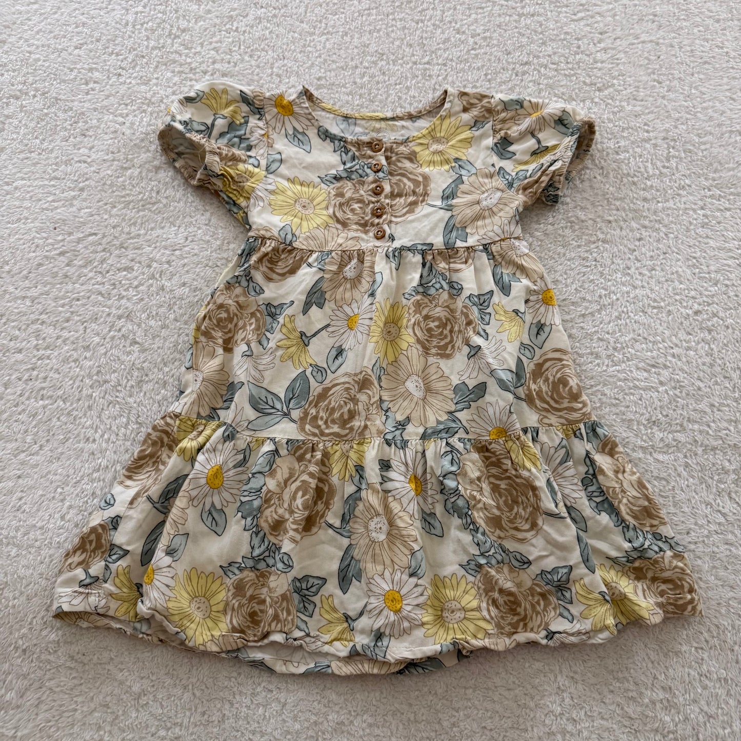 4t Preloved Floral Dress