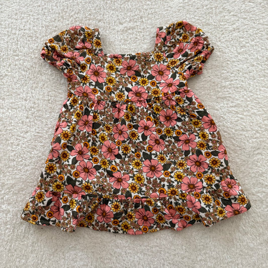 18m Preloved Floral Muslin Dress