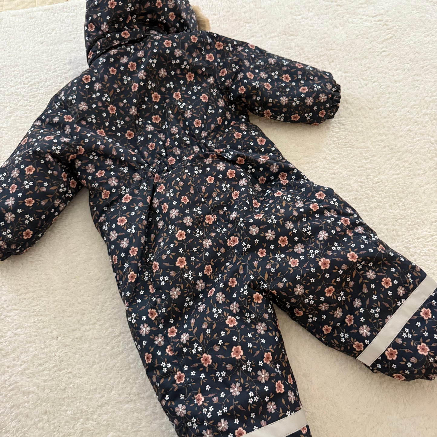 18m Preloved H&M Floral Snowsuit