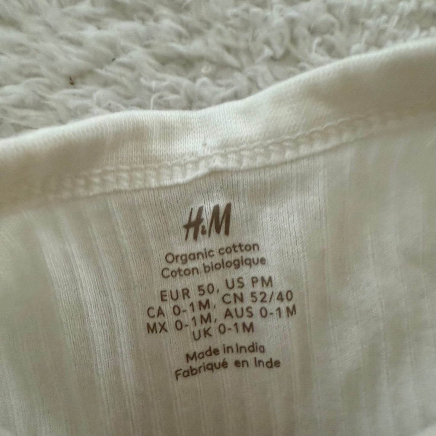 Preemie Preloved H&M Set