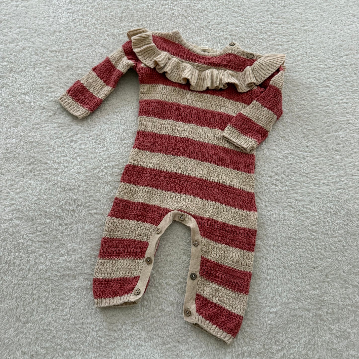 6-9m Preloved Knit Romper