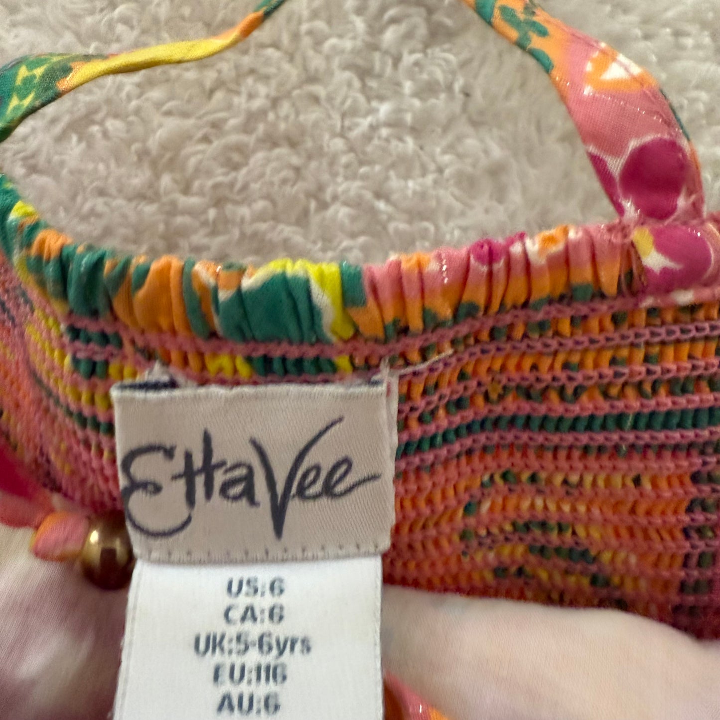 6y Preloved EttaVee Dress