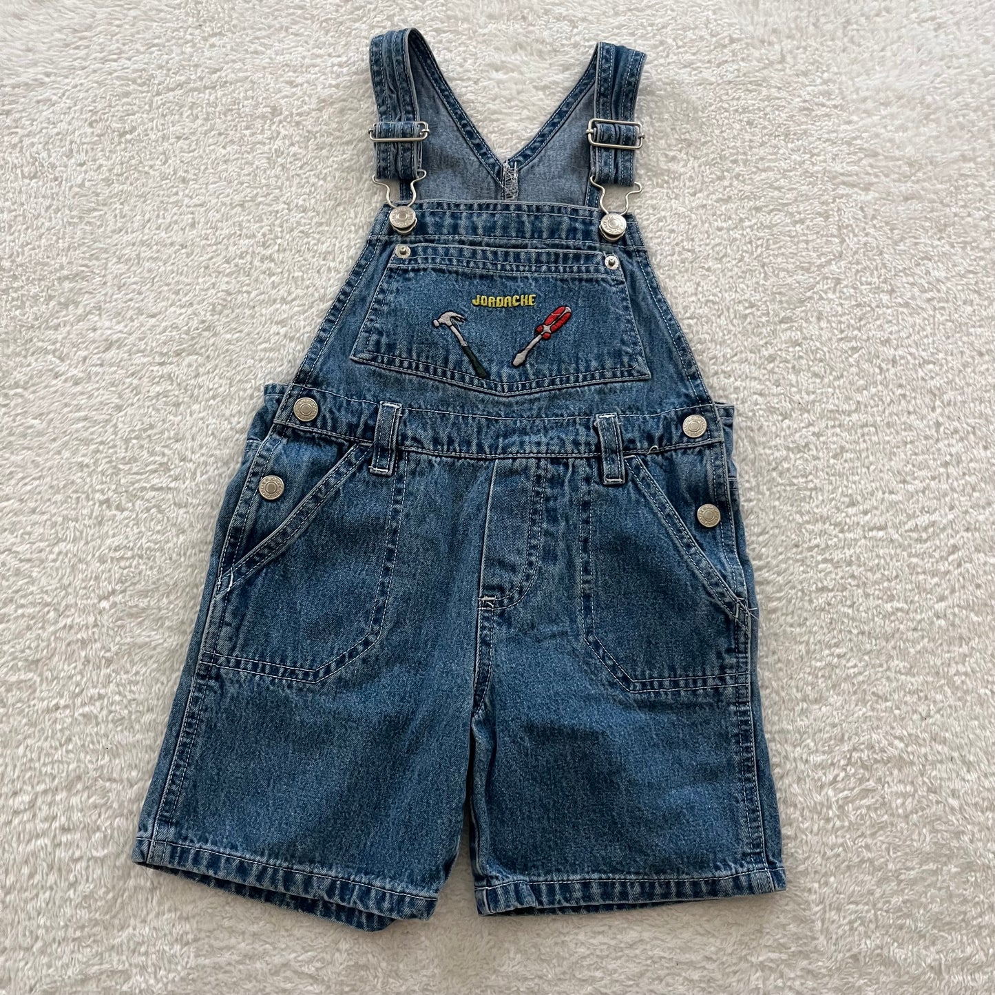 2/3 Vintage Denim Shortalls