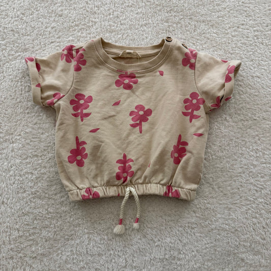 12m Preloved Floral Top