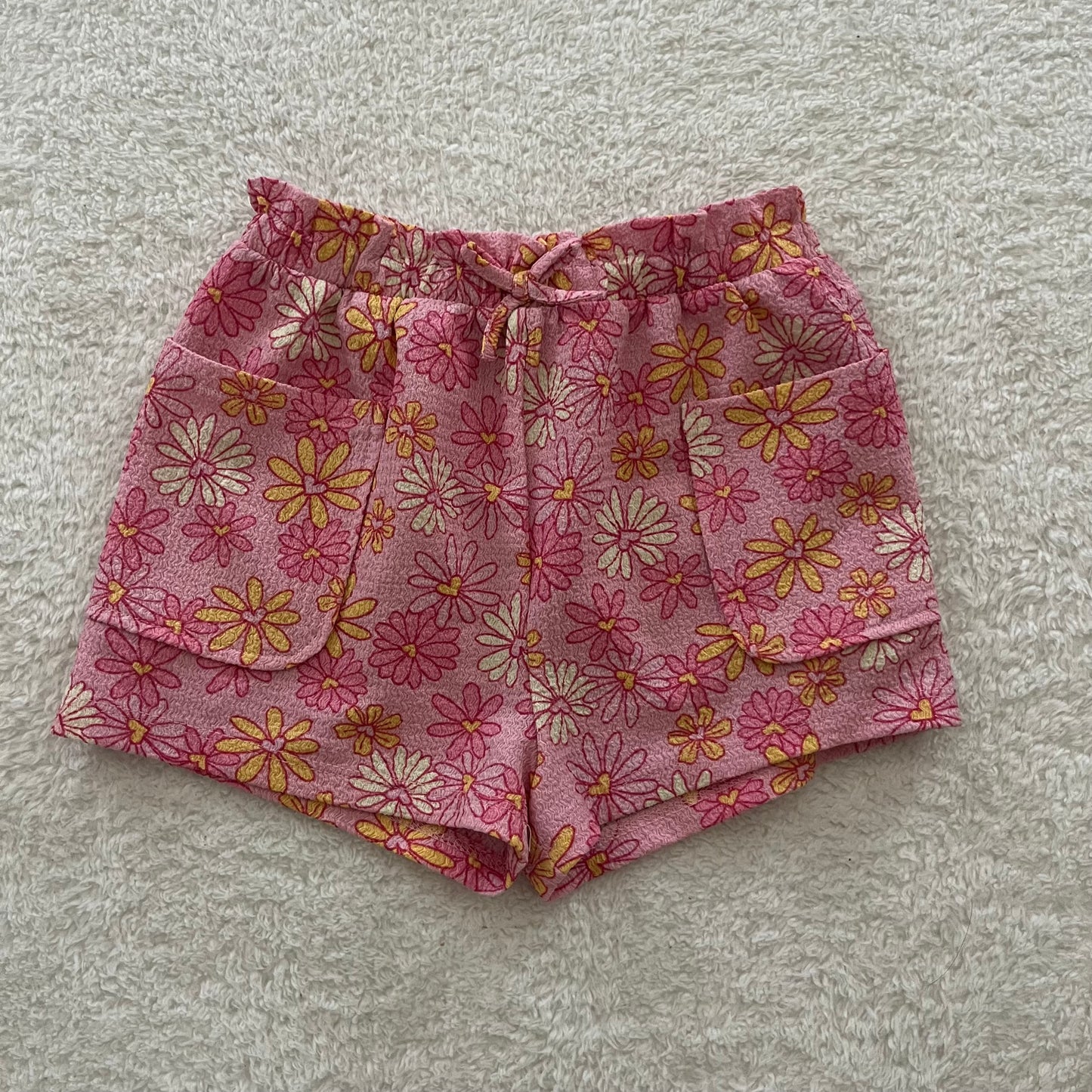 3/4 Floral Shorts