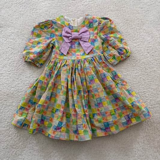 3t Preloved Bow Dress