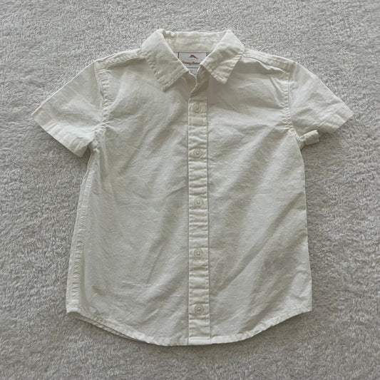 4t White Button Up