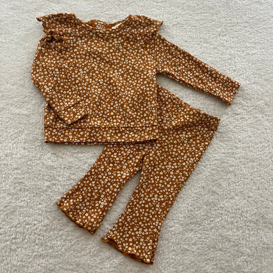 3-6m Floral Set