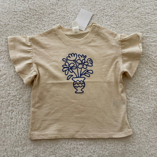 18m H&M Embroidered Top NWT