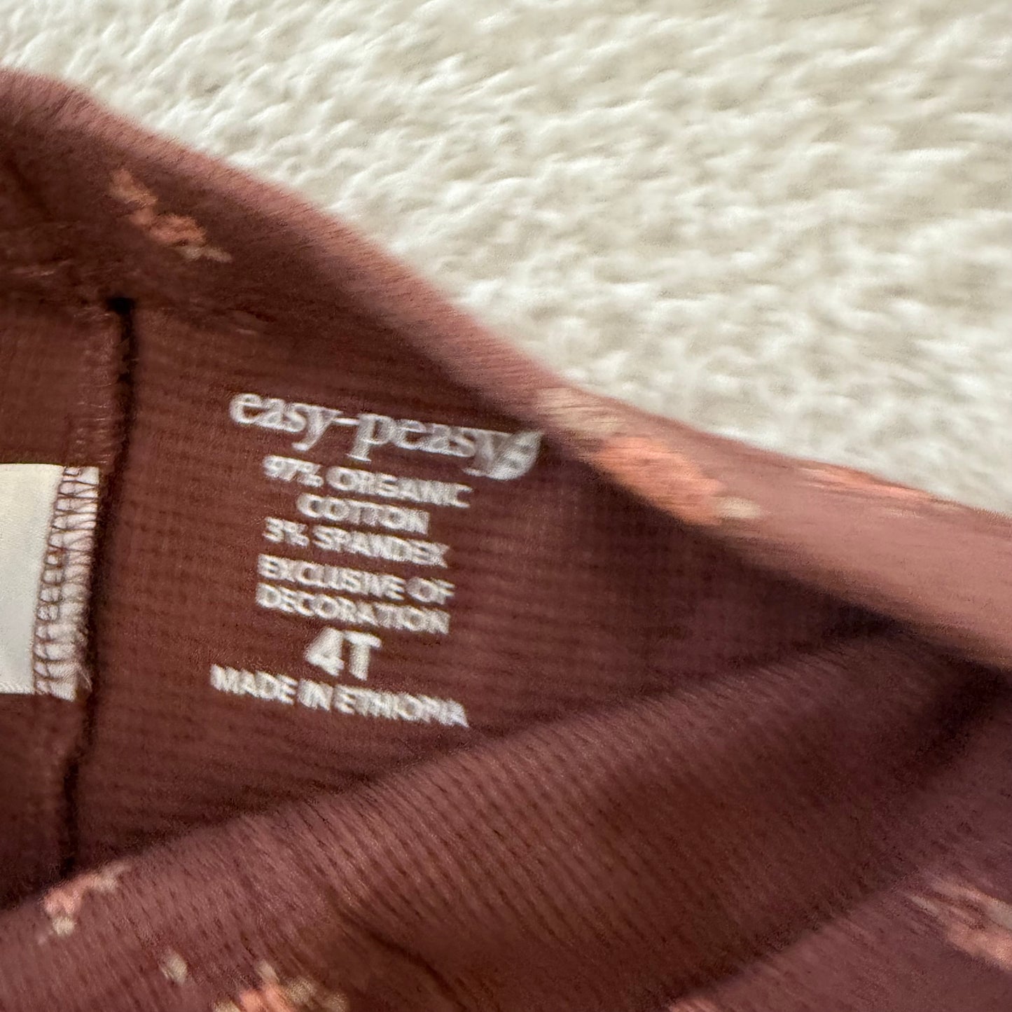 4t Preloved Floral Leggings