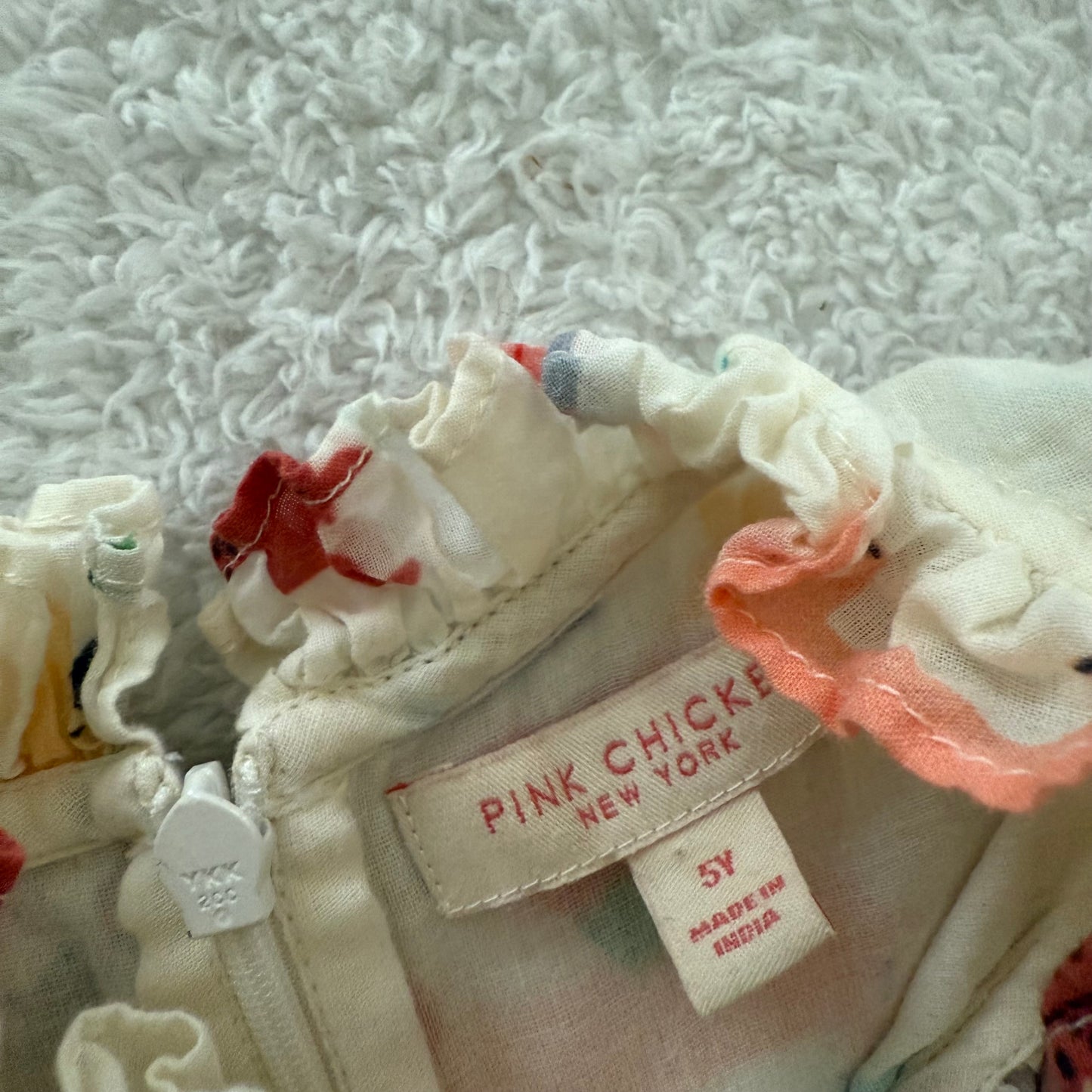 5t Preloved Pink Chicken Party Dress As Is