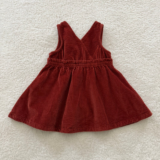 2t Preloved Corduroy Dress