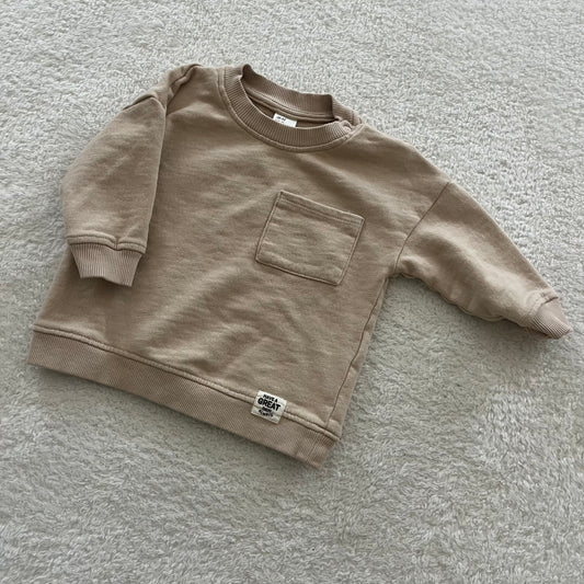 6m H&M Neutral Sweatshirt