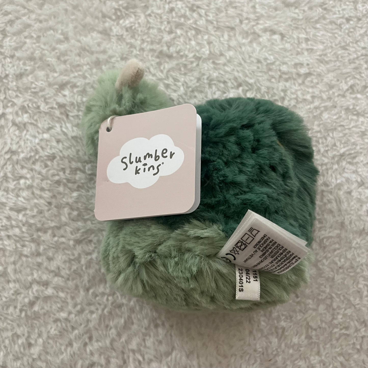 Mini Slumberkins Snail NWT