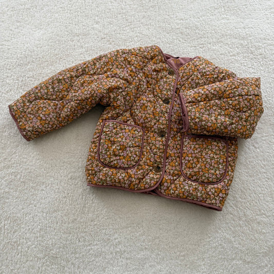 6y Preloved Zara Floral Jacket