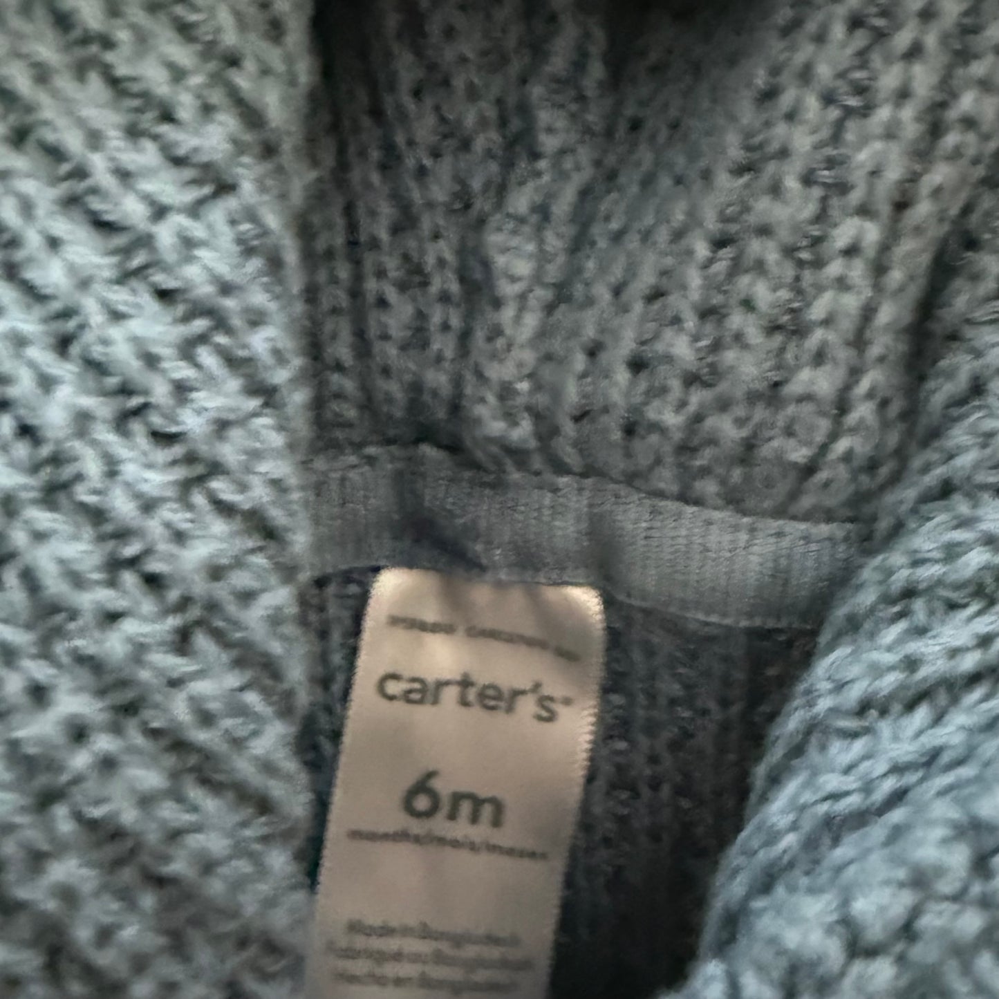 6m Preloved Knit Hoodie