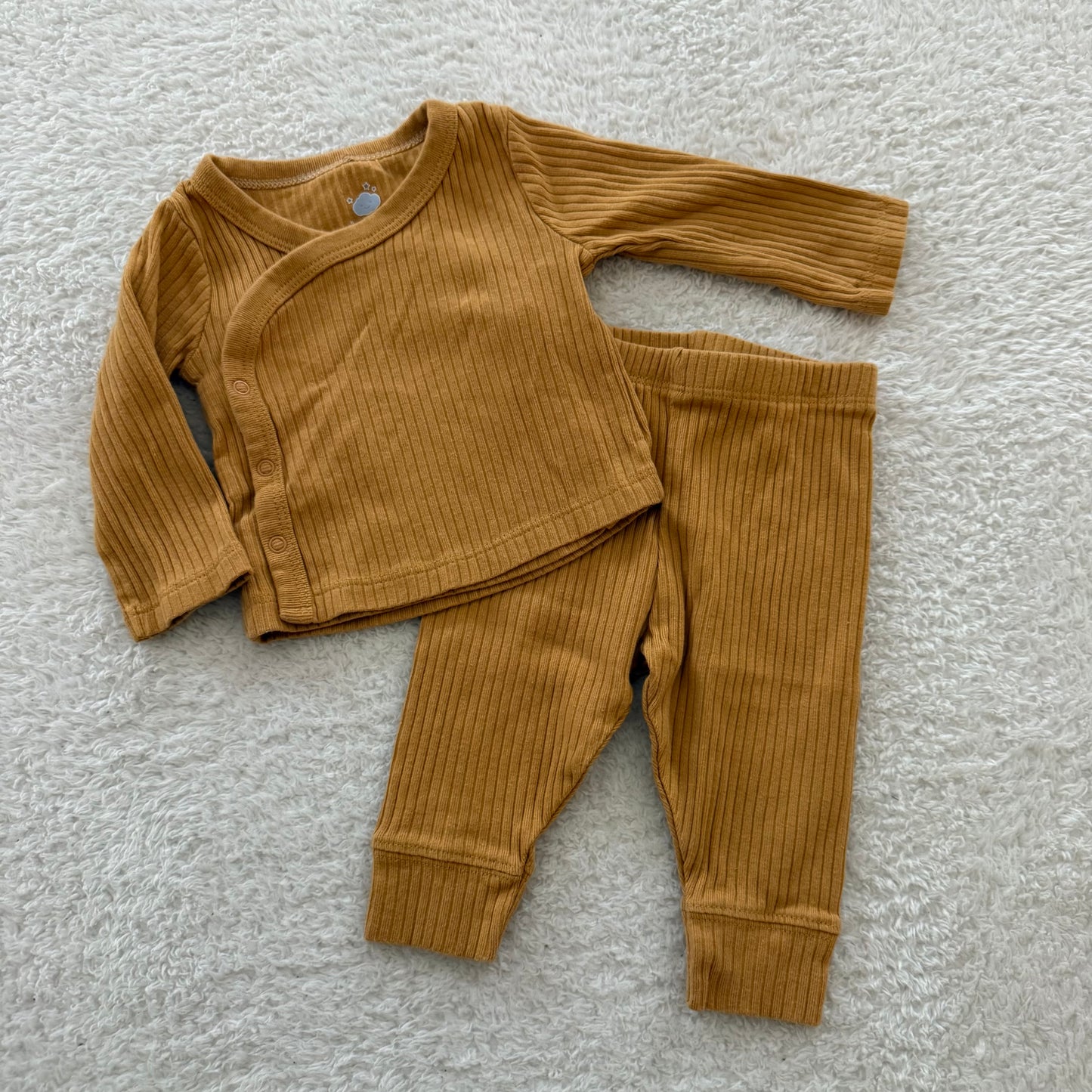 0-3m Preloved Ribbed Set