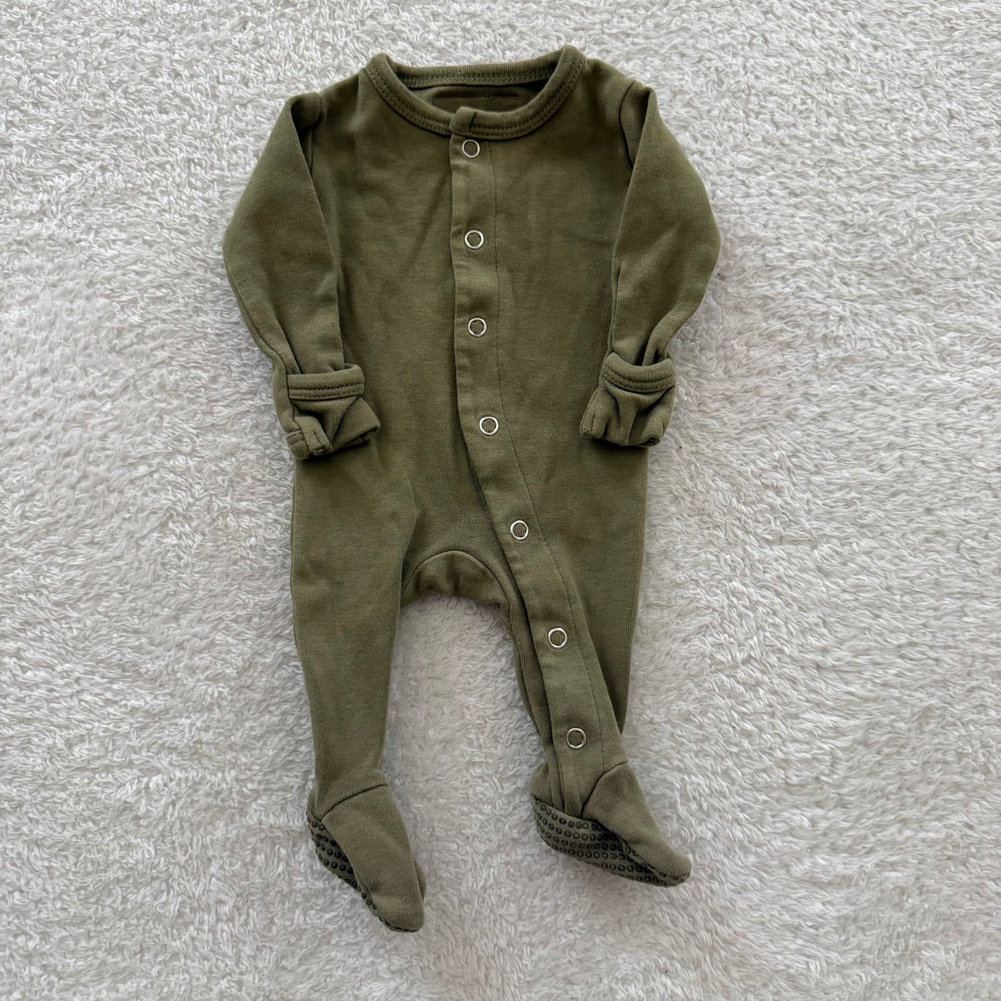 Preemie Preloved L’oved Baby Footie