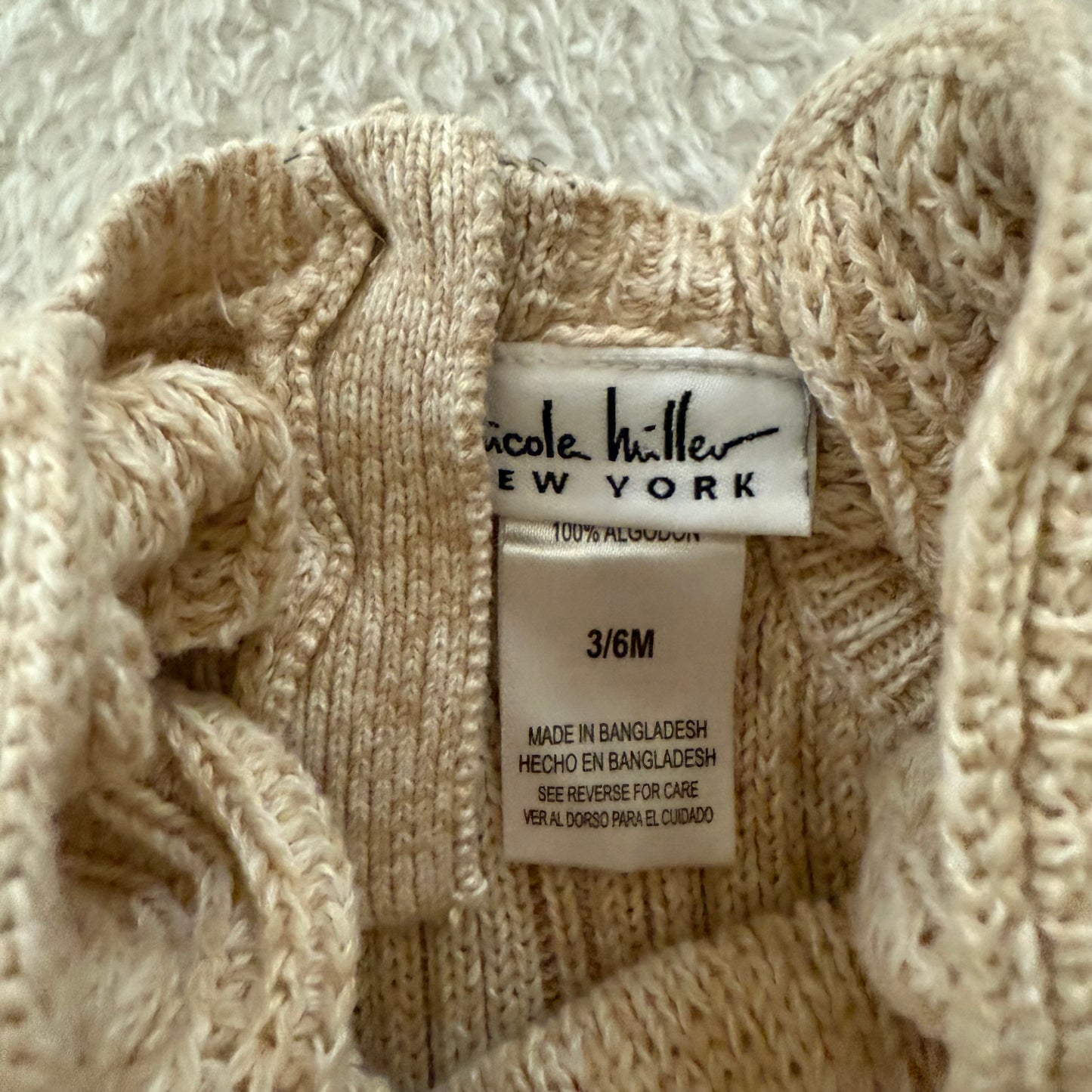 3-6m Preloved Knit Romper