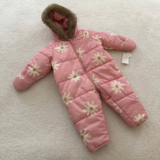12m Daisy Snowsuit NWT