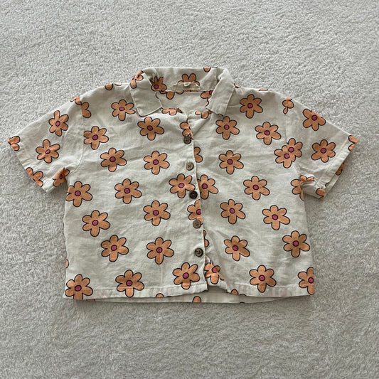 6y Floral Top