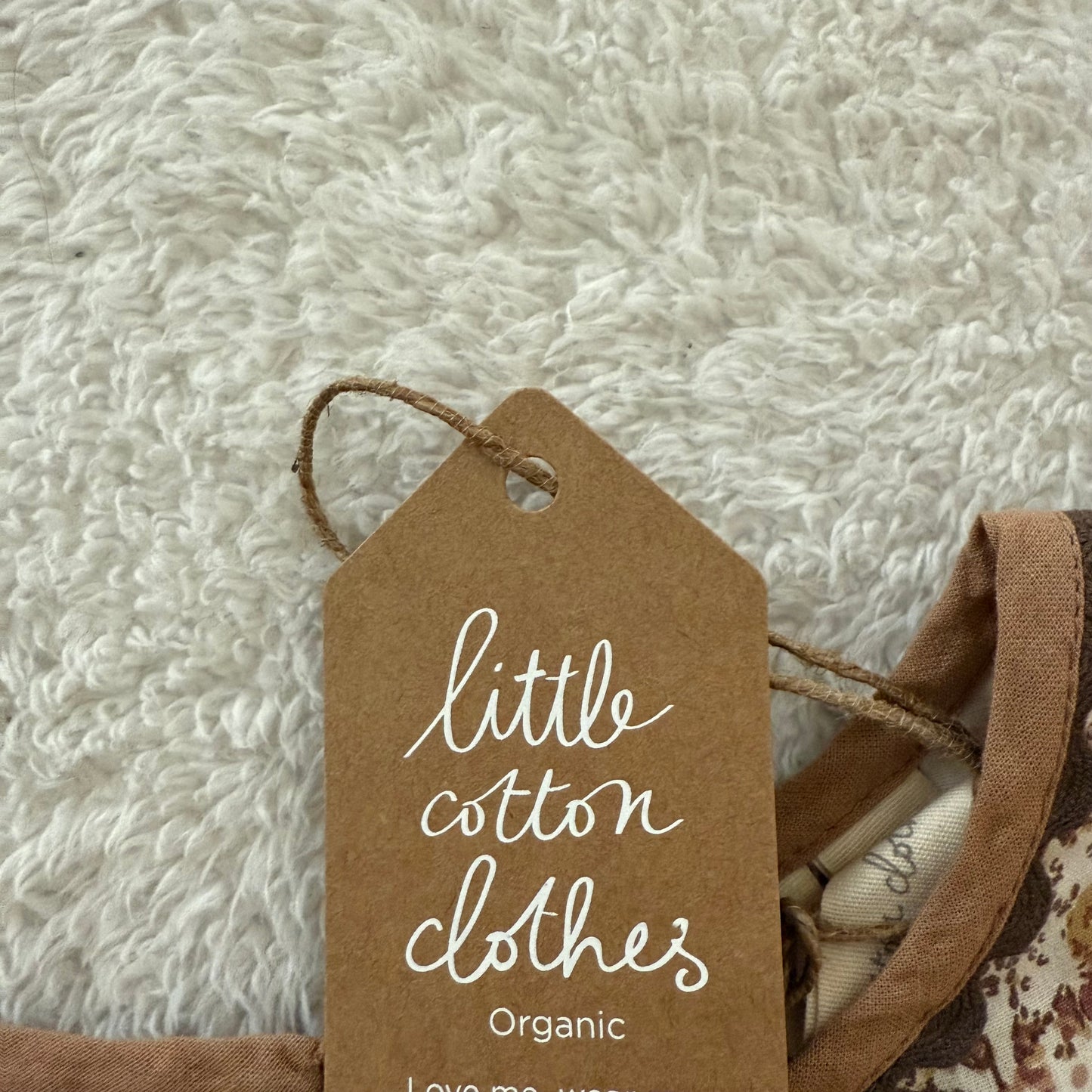 7/8 Little Cotton Clothes Patchwork Dress NWT