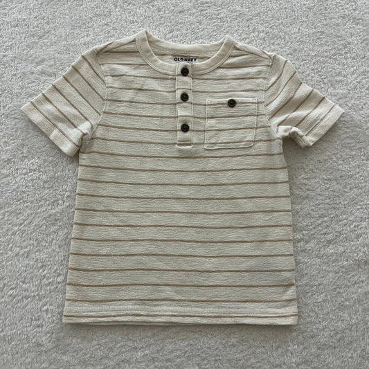 4t Neutral Stripe Top