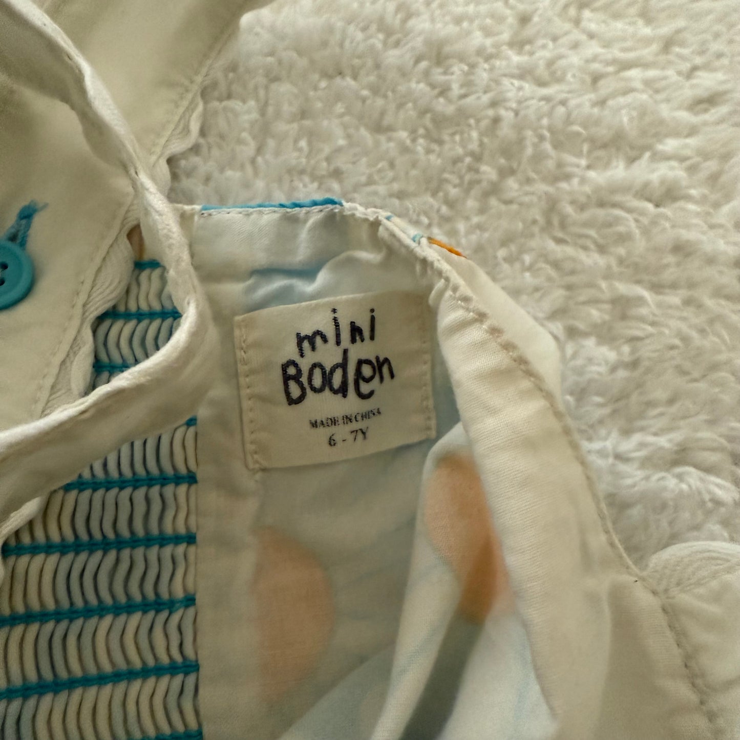 6/7 Preloved Boden Daisy Dress