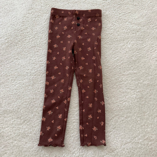 4t Preloved Floral Leggings