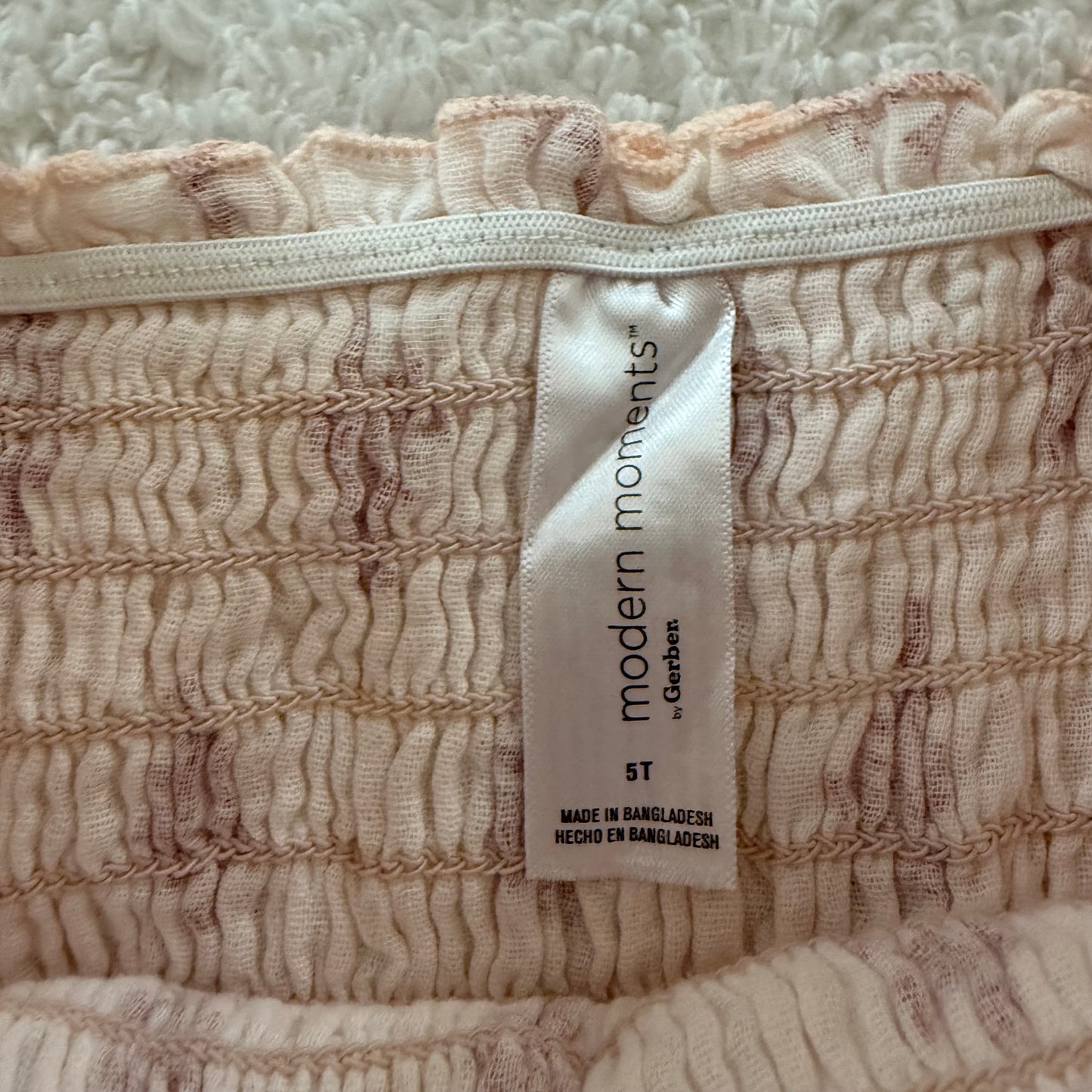 5t Preloved Muslin Romper