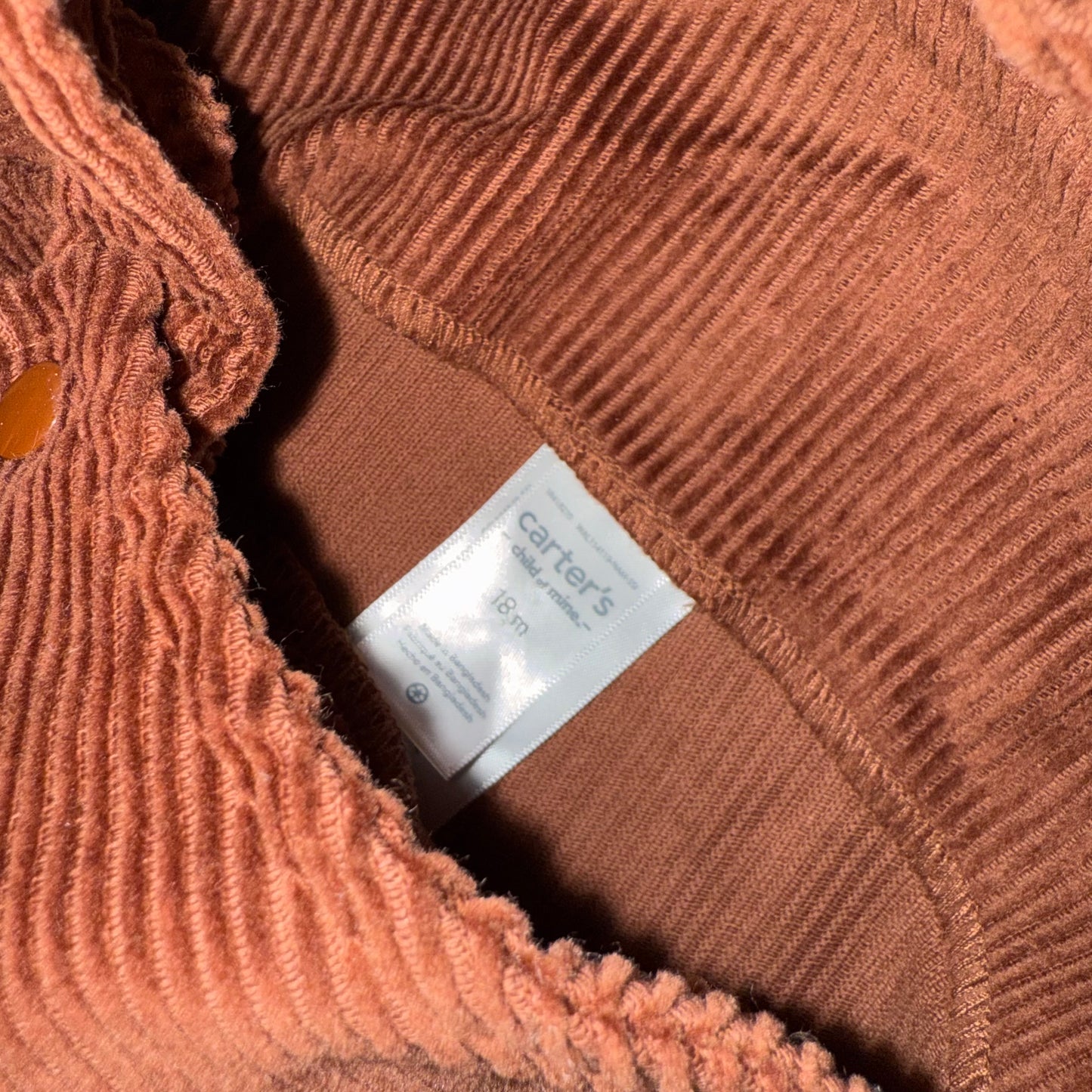 18m Preloved Corduroy Overalls