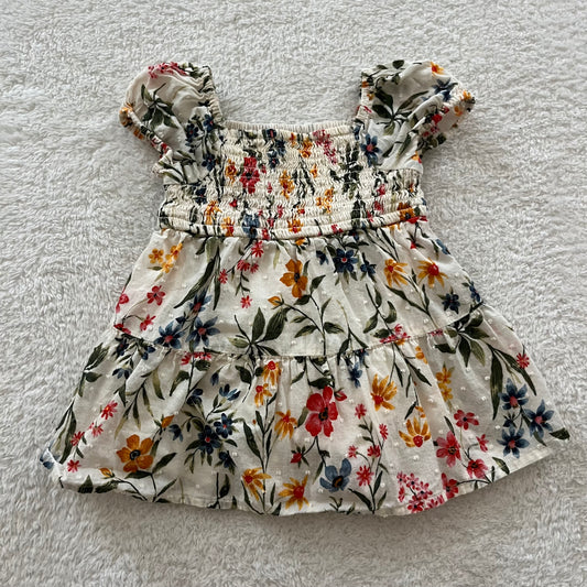 0-3m Floral Dress