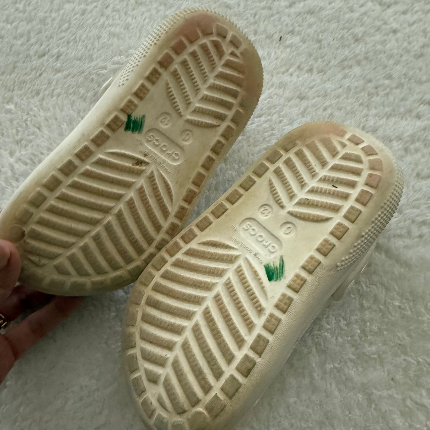 12c Preloved Platform Crocs AS IS