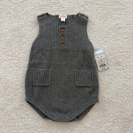 12m Knit Romper NWT