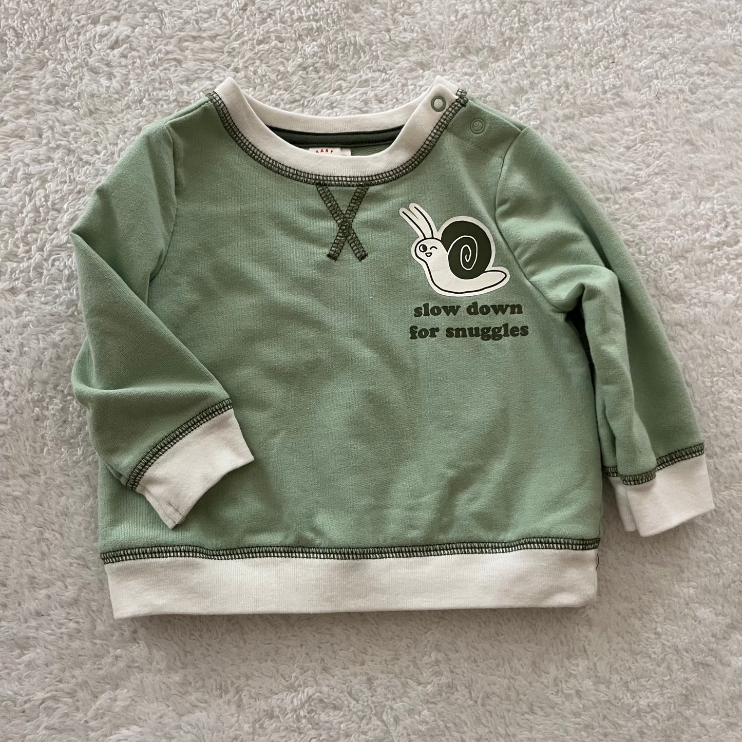 3-6m Snuggles Sweatshirt
