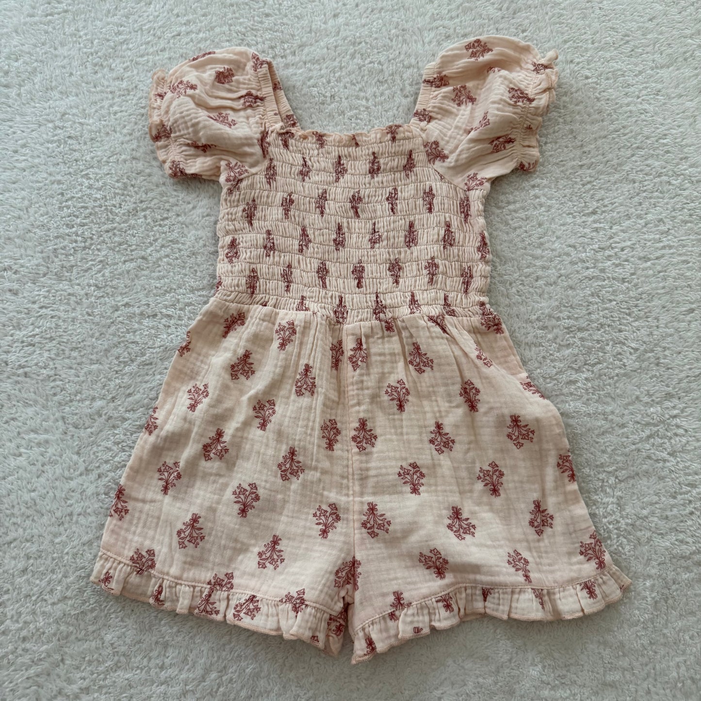 5t Preloved Muslin Romper