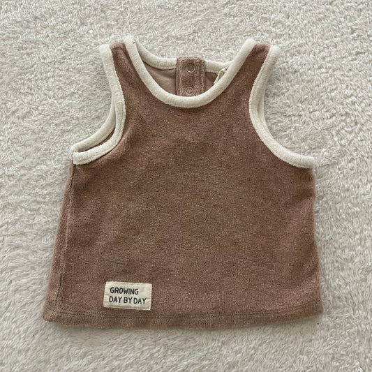 3-6m Terry Tank Top