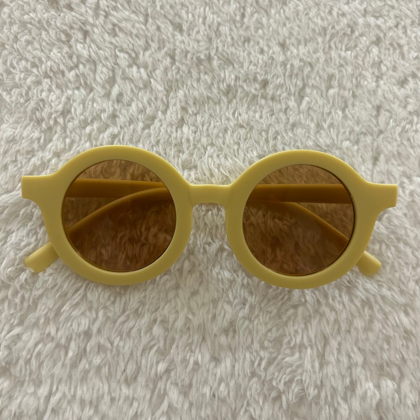 Light Yellow Kids Sunglasses