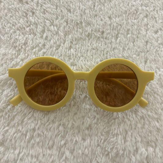 Light Yellow Kids Sunglasses