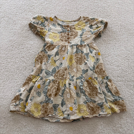 4t Preloved Floral Dress
